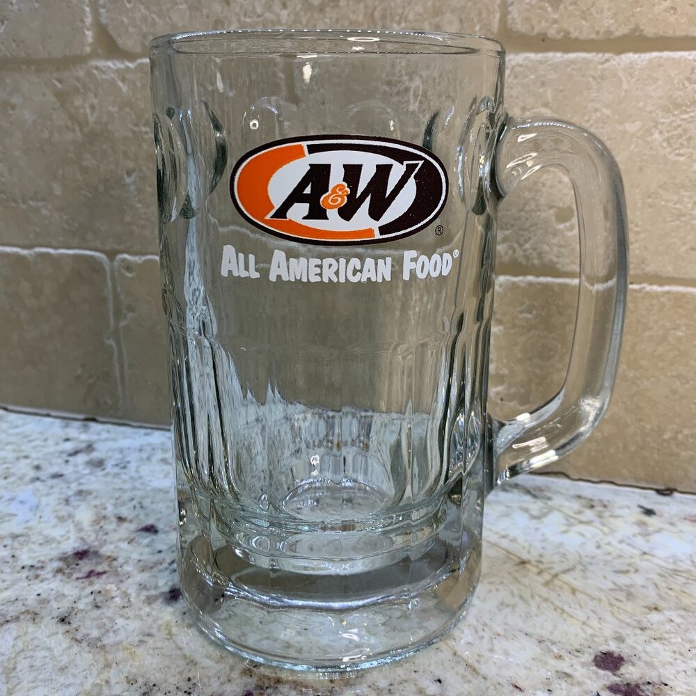A&W Glass Mug NWOT